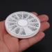 Silver Rhinestones Glass Boxes Manicure Art Shiny 1.5mm Wheel - Buy Online on SooperMarket.com