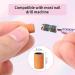 Sanding Bands for Nail Drill - KOYOPEPI 210Pcs #80#150#240 Grit Coarse & Fine Nail Bits in Orange Green Pink - International Shipping Available - Buy Online on SooperMarket.com