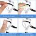 Replacement Silicone Eyelash Curler Refills 30 Piece Eyelash Curler Pad for Universal Eyelash Curler with Clear Storage Box - Buy Online on SooperMarket.com