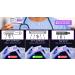 QuantaDose 2nd Gen Reusable UVC Light Test Card - UV Intensity Strip, UVA/UVB/UVC Sensitive - Buy Online on SooperMarket.com