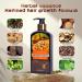 Hair Growth Shampoo with Biotin & Castor Oil | Anti Hair Loss & Hair Thickening | Strengthen & Restore Damaged Hair - 11.8 oz - Buy Online on SooperMarket.com