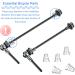 Shisheng Bicycle Quick Tensioner Springs - 20 Pack Stainless Steel 11x12mm Feather Replacement Springs for Bikes - Buy Online on SooperMarket.com