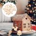 Warmhm 50pcs Wooden Animals & Plants DIY Wood Slices - Unfinished Crafts Ornaments for Home D cor - Buy Online on SooperMarket.com