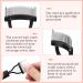 Virtcooy Eyelash Comb | Lash Definer Comb Brow Separator for Girls - Portable Makeup Mascara Comb Eye Lash Separator for Women Girls - Buy Online on SooperMarket.com