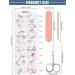 Kalolary Gel Nail Polish Strips Nail Gel Art Sticker Waterproof Full Nail Wraps Decal Sets with Scissors Nail File and Stick for Women Girls Nail Art Decor (UV/LED Lamp Required)-17 - Buy Online on SooperMarket.com
