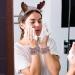 3 Pieces Face Headband and Wrist Straps Set for Washing Face Spa Cute Antler Makeup Headbands Soft Elastic Facial Care hairband Fluffy Headband Wristbands for Women Girls Shower Sports Makeup Bath One Size Coffee - Buy Online on SooperMarket.com