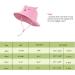 LANGZHEN Baby Girls Beach Sun Hat with Chin Strap - Pink Cat Design | Adjustable Toddler Kids Wide Brim Summer Play Hat - 6-12 Months - Buy Online on SooperMarket.com