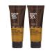 Every Man Jack Recovery Beard + Face Lotion for Men - with a Warm Sandalwood Scent 3.2 oz - Twin Pack