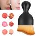 Shop Curving Wine Glass Foundation Brush for Liquid Makeup | Best Base Makeup Brush (Brown - Buy Online on SooperMarket.com
