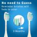5 Pack Snow White Toothbrush Replacement Heads for Philips One Sonicare HY1100 and HY1200 - Buy Online on SooperMarket.com
