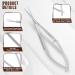 HARAMS Cuticle Spring Scissors Extra Fine Professional Precision Stainless Steel Nose Ear Facial Hair Thread Embroidery Trimming Scissors Stratum Corneum Scissors for Eyebrows Eyelashes Dry Skin - Buy Online on SooperMarket.com