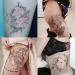 Oottati Fairy Tales Animal Temporary Tattoo Kit - Pink Unicorn Swan Deer Elf Wolf Owl Eagle Elephant Sun Flower Arm - 12 Sheets - Buy Online on SooperMarket.com