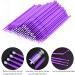 Surplex 400pcs Micro Applicator Brushes - Purple | Ideal for Makeup, Nail Art, and Painting - Buy Online on SooperMarket.com