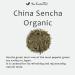 China Sencha Organic Green Loose Leaf Tea (200g) - Buy Online on SooperMarket.com