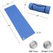 Extra Thick Foam Sleep Pad for Camping, Cots, Tents, Sleeping Bags - Blue (1 Pack) - Buy Online on SooperMarket.com