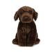 Living Nature Soft Toy - Chocolate Labrador (20cm) Brown Chocolate Labrador 20cm Dog