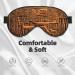 SSIMOO Native American Soft Sleep Eye Mask | Breathable Eye Patch for Women | Perfect Travel & Relaxation Accessory - Black - Buy Online on SooperMarket.com