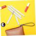 MUSISALY 4pcs Lip Balm Applicator Makeup Tools Eyeshadow Makeup Brush White Makeup Applicator - Buy Online on SooperMarket.com