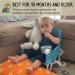 MYINNI Penguinni Spill Proof Snack Cup for Toddlers - Travel-Friendly with Lid | No Spill Snack Catcher with Bucket Handle | Octopus Orange - Buy Online on SooperMarket.com