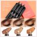 Vtrem 3 PCS Eyeshadow Stick Set - Neutral Cream Matte Eye Highlighter & Eyeliner Crayon Makeup with Brush - Shiny Cosmetics for Perfect Eyes - Buy Online on SooperMarket.com