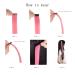 MapofBeauty 20 Clip-in Straight Hair Extension Hair Piece - White | High Quality Synthetic Hair | Easy to Style and Maintain - Buy Online on SooperMarket.com