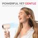 TYMO Ionic Hair Dryer - Fast Drying Low Noise Lightweight Professional Blow Dryer with 300M Negative Ions Perfect for Women - Gold Blush - Buy Online on SooperMarket.com