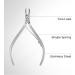 NGHIA Cuticle Nipper - D-04 JAW 12 | Stainless Steel | Durable and Sharp | Ergonomic Design | Grey Plated | Ideal for Salons and Home Use - Buy Online on SooperMarket.com
