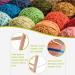 PURCOULEUR Weaving Loom Kit 25" H x 19" W Wooden Tapestry Looms with Extra-Large Frame Multi-Craft Knitting DIY Loom Art Crafts Supplies Develops Creativity Weaving Frame Loom with Stand for Beginner Old version - Buy Online on SooperMarket.com