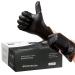 Black Vinyl Disposable Gloves Medium 50 Pack - Latex Free Powder Free Medical Exam Gloves - Surgical Home Cleaning and Food Gloves - 3 Mil Thickness Medium (Pack of 50) Black