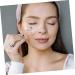 WOONEKY 2pcs Eye Cream Stick Eye Massaging Rod Massaging Tools Face Massager Face Tools Eye Cream Roller Makeup Tools Miniature Garden Tools Wrinkle Remove Stick Gift Zinc Alloy Metal 8x1cm Silver - Buy Online on SooperMarket.com