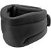 Predolo Cervicorrect Neck Support Foam Pillow - Soft Sponge Neck Brace for Airplanes Black | International Shipping Available - Buy Online on SooperMarket.com