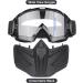 VPZenar Airsoft Helmet and Mask Bundle - Tactical Gear with NVG Mount and Side Rail - Buy Online on SooperMarket.com