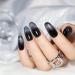 Buy RARJSM Cat Eye Gel Nail Polish - Galaxy Chameleon Magnetic Black Holographic Glitter | UV LED Soak Off for Salon & DIY Manicure Art - 7.5ML - Buy Online on SooperMarket.com