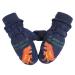 XIAOHAWANG Kids Ski Gloves Baby Boys Winter Dinosaur Glove Toddler Girls Waterproof Mittens 2-8 Years Navy 2-4 Years
