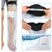 tibiu Waterproof Cast Shower Cover Leg for Adults Foot and Lower Leg Cast Wounds Protector Showering Bath Accessories - Buy Online on SooperMarket.com