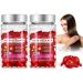 Hair Treatment Serum Hair Treatment Serum Oil Capsules with Vitamins A C E & Pro B5 No Rinse with Moroccan Macadamia Avocado Oils for Hair Repair Moisturizing 2 Bottles(80 Pcs)
