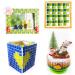 PINUO&KE 200g Square Ceramic Mosaic Tiles for Crafts - Colorful Stained Glass Pieces - Red - Buy Online on SooperMarket.com