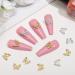 Noverlife 26PCS 3D Alloy Butterfly Nail Charms with Crystal Diamonds - Gold & Silver - Buy Online on SooperMarket.com