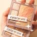 COLORGRAM Multi Cube Palette 5 Colors - 01 Basic Cube | Daily Makeup Eyeshadow Palette - Matte, Glitter, Shimmer Shades - 0.3 fl.oz - Buy Online on SooperMarket.com