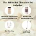 Whittard of Chelsea Luxury White Hot Chocolate Gift Set Bundle with Luxury White Hot Chocolate Mini Marshmallows & Glass Mug with Rose Gold Spoon Hot Chocolate Gifts for Her/Him - Buy Online on SooperMarket.com