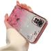 Tivenfezk nadoli glitter diamond case for xiaomi redmi note 11s sparkle flower butterfly mobile phone cover soft slope cover frame glossy silicone rhineau etui protective cover xiaomi redmi grade 11s pink