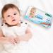 Biodegradable Water Cotton Baby Wipes 3-Pack - Safe for Baby with Sweet Almond Oil and Aloe Vera - 100% Cotton - Buy Online on SooperMarket.com