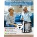 Alecaremed Wrist Blood Pressure Monitor with Adjustable Cuff & Large LCD Display - 198 Reading Memory, Voice Function - Automatic Digital BP Machine for Home Use (Black) - Buy Online on SooperMarket.com