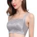 Mastectomy silicone breast prosthesis for women special BHS Post Operations Bhs Sexy Pointed Bralette with complete cover and bags xl gray