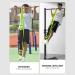 Pull Up Assistance Bands - Elastic Adjustable Resistance Band for Chin Up & Muscle Training | Heavy Duty Anti-Slip Exercise Equipment (Green - Buy Online on SooperMarket.com