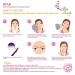 Ckanday 60-Piece Eyebrow Shaver Trimmer Razor for Women & Men | Precision Face Razor | Blue Yellow Pink - International Shipping - Buy Online on SooperMarket.com