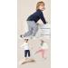 CuteOn Unisex Kids Elastic Waist Cotton Warm Trousers | 1 Year | Dark Blue - Buy Online on SooperMarket.com