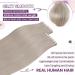 Buy Laavoo Invisible Tape Extensions - Real Blonde Remy Hair 50g 20pcs #60 65cm - Premium Quality Hair Extensions for Effortless Style - Buy Online on SooperMarket.com
