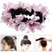 minkissy Flower Hair Tie Stretchy Hair Band Ponytail Holder Elastic Hair Ring Hair Accessory - Buy Online on SooperMarket.com