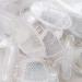 4 PCS Cyberone Oval White Bicycle Wheel Spoke Reflectors for Mountain & Road Bike Safety - Buy Online on SooperMarket.com